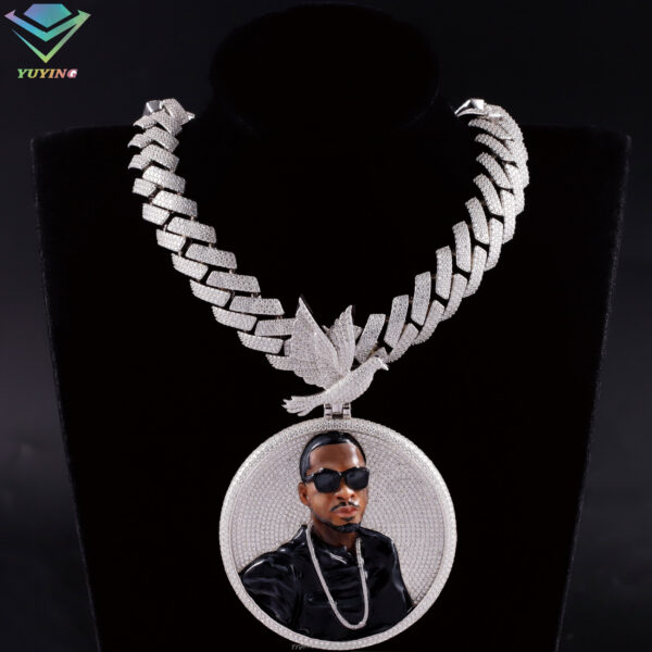 Custom design diamond pendant